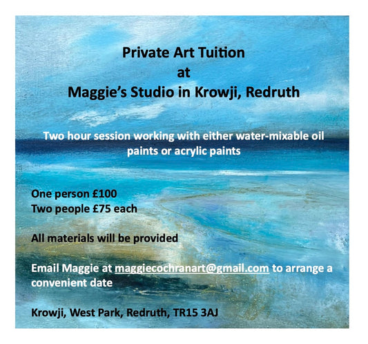 Private Tuition at my studio