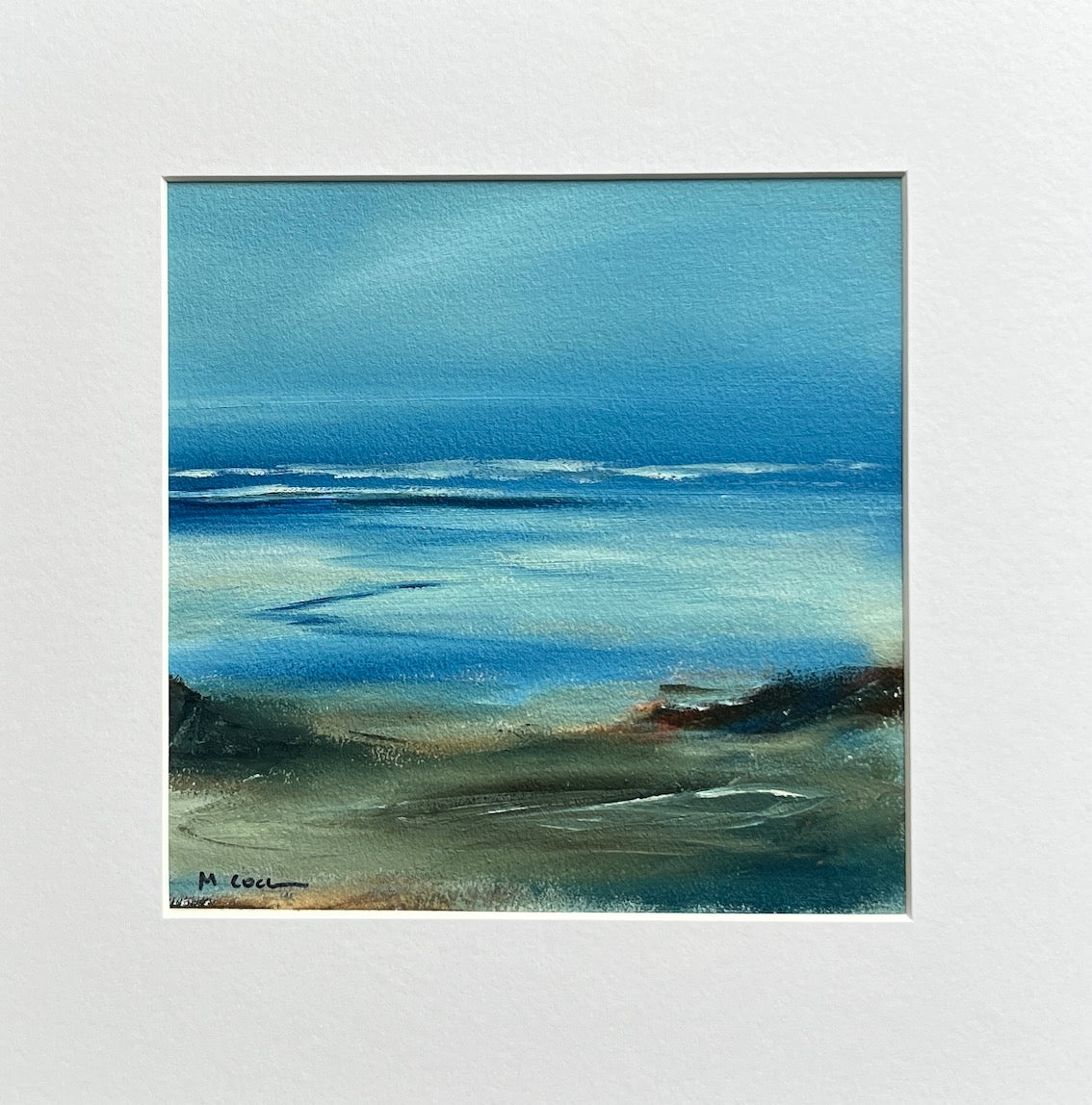 As the Waves Roll In - Maggie Cochran Art