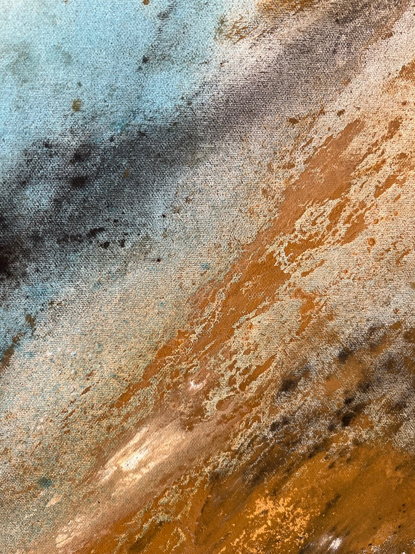 Along The Sea-Sands Damp And Brown