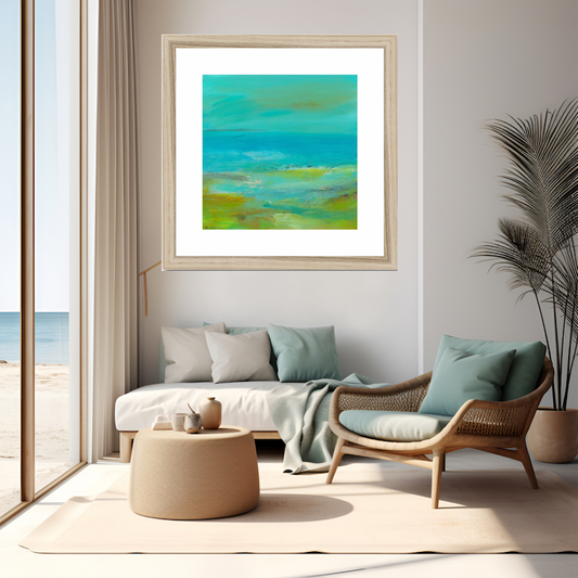 Turquoise Seas Print