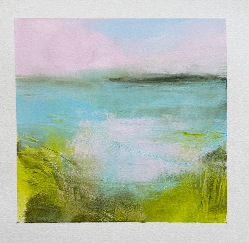 A Moment Of Pink 1 - Maggie Cochran Art
