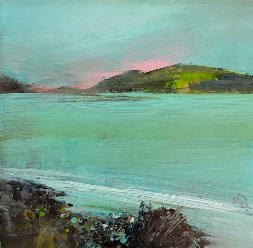 Pink Morning Sky - Maggie Cochran Art