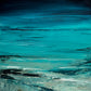 original turquoise ocean seascape painting by artist Maggie Cochran