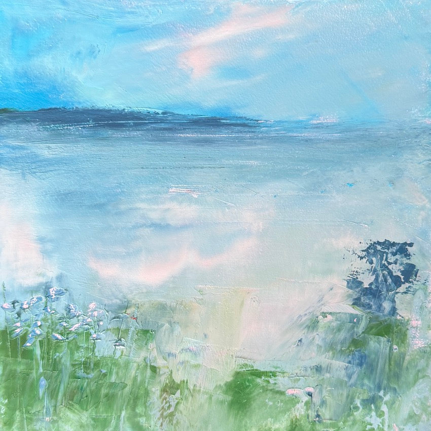 soothed by the sea - a dreamy romantic coastal scene