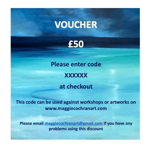 Gift Vouchers - Maggie Cochran Art